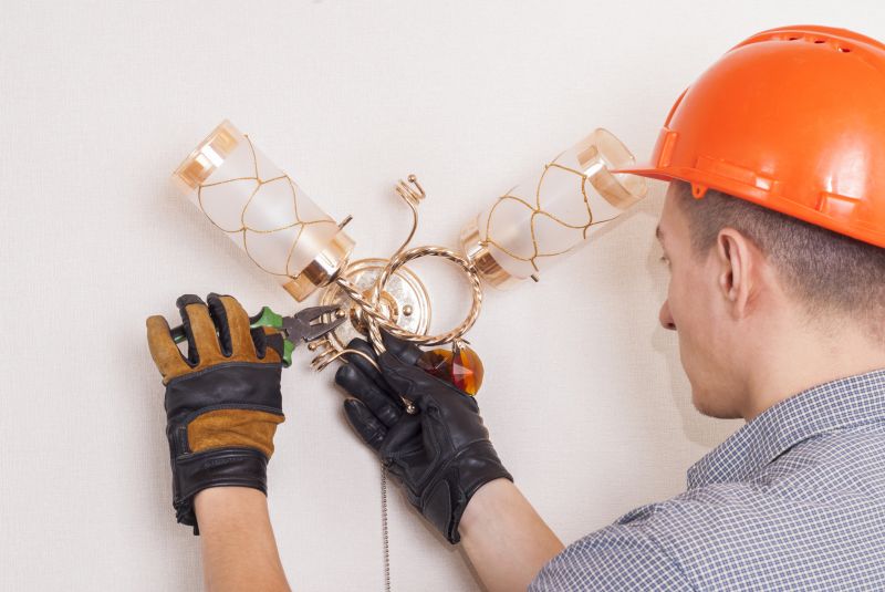 Local Wall Sconce Installation pros at work
