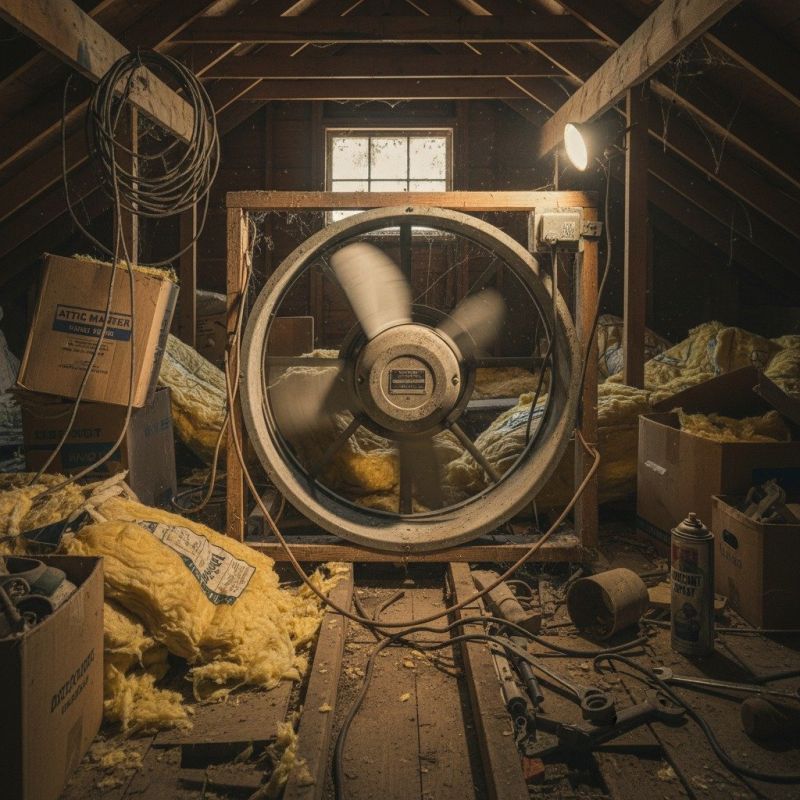 Attic Fan Servicing in Alpharetta, GA