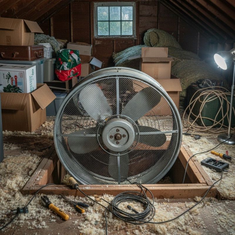 Attic Fan Servicing in Alpharetta, GA