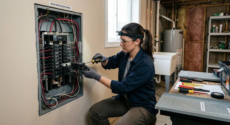 Breaker Panel Wiring in Provo, UT