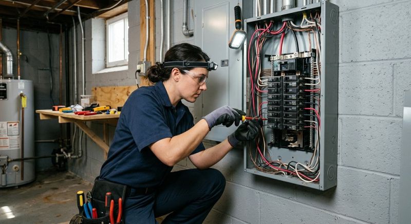 Breaker Panel Wiring in Prescott Valley, AZ