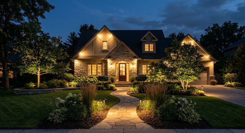 Landscape Lighting Installation in Alpharetta, GA