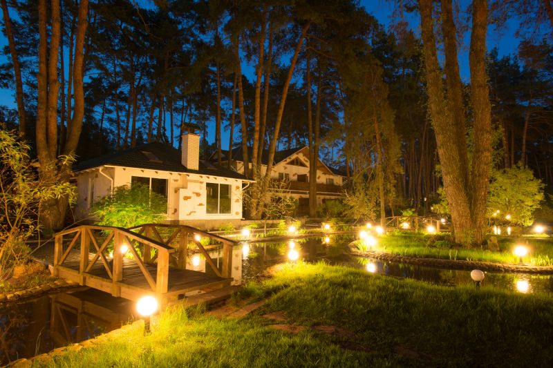 Pond Lighting Installation in Kansas City, KS