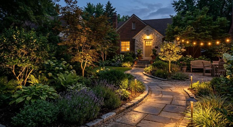 Walkway Lighting Installation in Kansas City, KS
